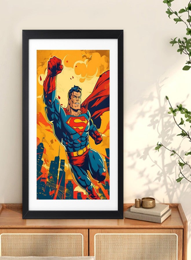 AojSup 8 Pcs Comic Book Frame, UV Protection, Comic Picture Magazine Frames Fits Current up to 8.26 x 11.69in, Wall or Tabletop Display with Spring Clips Installed Hangers, Black - Image 4